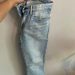 Gap- light wash skinny jeans size 30x28